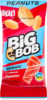 Арахіс "Big Bob" бекон 60г