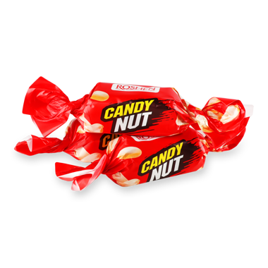 Цукерки "Candy Nut" карамель-арахіс ваг /Рошен/