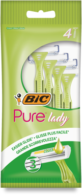 Станок "BIC" 3 Pure Lady уп 4шт