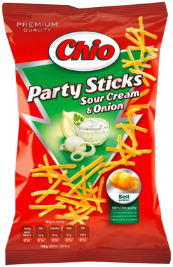Картоп соломка Chio Party Sticks сметана/зелень 70г