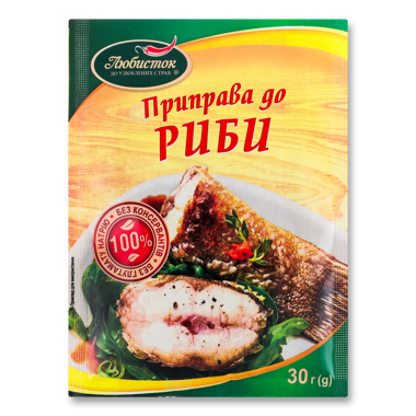 Приправа "До риби" 30г /Любисток/