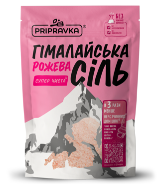 Сіль "Приправка" Гімалайська рожева 200г  