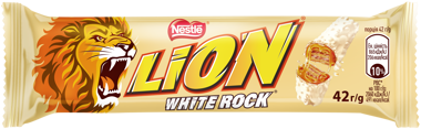 Батончик "Lion" White Rock 40г /Nestle/