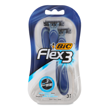 Станок "BIC" 3 Flex Комфорт уп 3шт