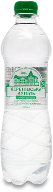 Мін.вода "Деренівська Купіль" сл/газ 0.5л пет