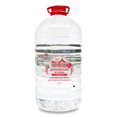 Мін.вода "Деренівська Купіль" негаз 6л пет