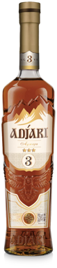 Коньяк Аджарі 3* 0.5л /Україна/