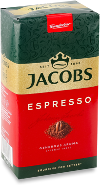 Кава "Якобс" Еспресо мел 450г /Крафт/