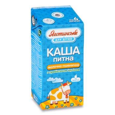 Каша "Яготинське ДД" молочно-пшенична 2% 200г 