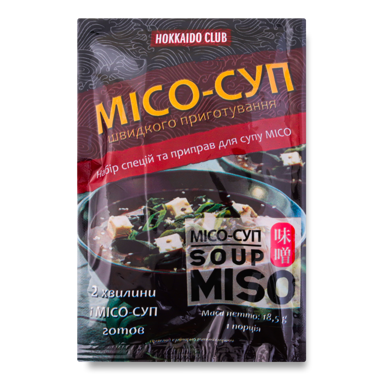 Суп "Місо" 1порц /Hokkaido Club/