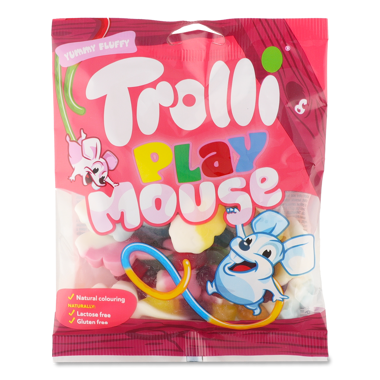 Мармелад жувальний "Троллі" Playmouse 100г 
