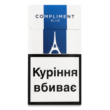 Cигарети "Compliment" Blue Super Slim 