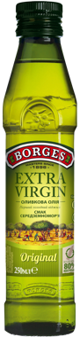 Олія олив "Borges" Extra Virgin Original 0.25л скло