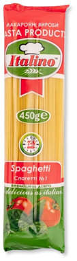 Вермішель "Italino" довга Спагеттіні 450г 