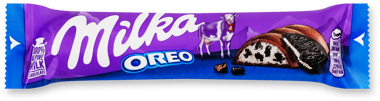 Шоколад "Мілка" з печивом Oreo 37г 