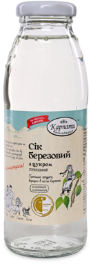Сік "Березовий" 0.3л с/б /Карпати насолоджуйся/