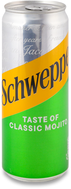 Напій "Schweppes" мохіто 0.33л ж/б /КК/