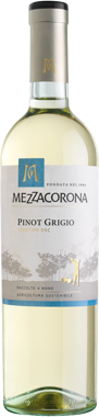 Вино "Mezzacorona" Pinot Grigio сухе біле Носіо 0.75л /Італія/