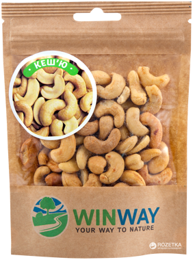 Кеш'ю смажений 100г /Winway/