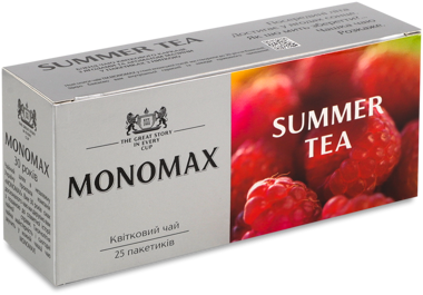 Чай "Мономах" Summer Tea каркаде/ар малини 25*2г /Мономах/