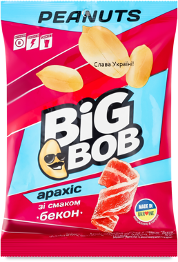 Арахіс "Big Bob" бекон 120г