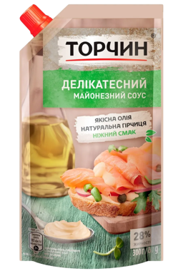 Соус майонезний "Делікатесний" 300г д/п /ТП/