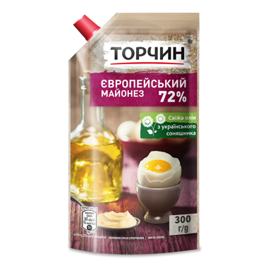 Майонез "Європейський" д/п 300г /ТП/