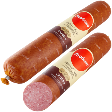 Ковбаса Салямі н/к 460г."Глобино"