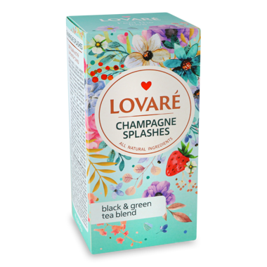 Чай "Lovare" Бризки шампанського 24*2г