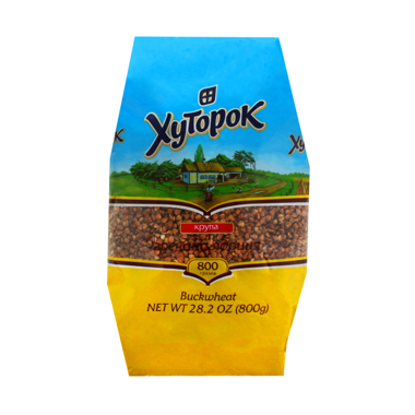Крупа Гречана "Ядриця" 800г /Хуторок/