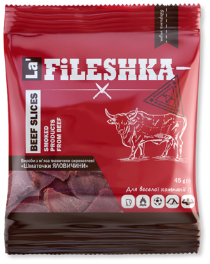Шматочки яловичини 40г /La’Fileshka/