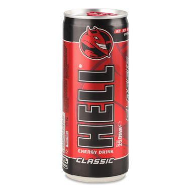 Напій енергетичний "Hell" Classic 0.25л ж/б