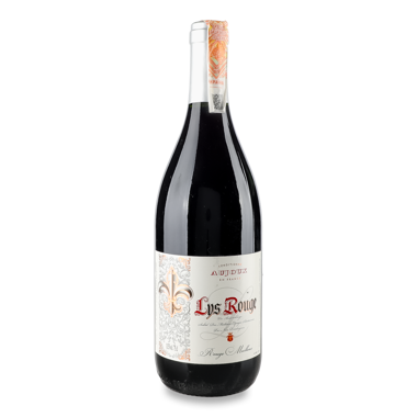 Вино "Aujoux" Lys Rouge черв н/сол 0.75л 