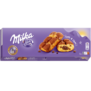 Тістечко бісквітне "Soft & Choc" 175г /Мілка/
