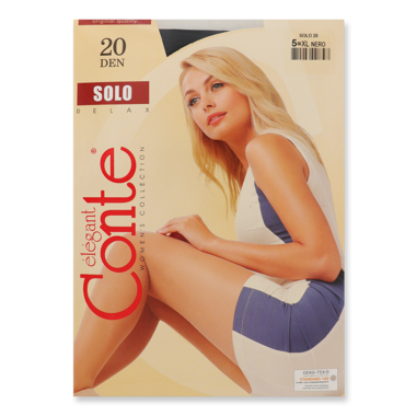 Колготи ж-чі "Solo" 20 nero р.5