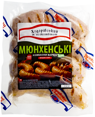 Ковбаски Мюнхенські с/в в/г ваг."Ходорівський"