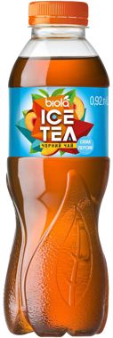 Чай холодний "Біола" чорний смак персика 0.92л