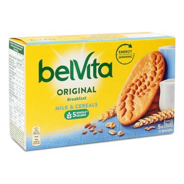 Печиво "BelVita" мультизлаки 225г /Крафт/