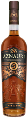 Коньяк "Aznauri" 5р 0.5л 