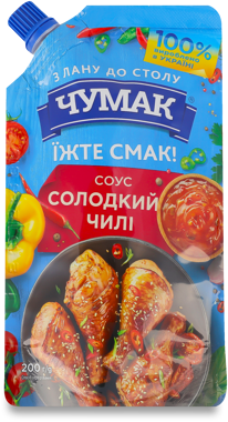 Соус "Чумак" Солодкий Чілі д/п 200г