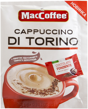 Кава "Мас Coffee" Cappuccino di Torino стік 25г /МК/