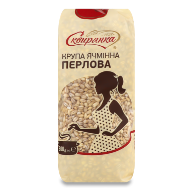 Крупа ячмінна перлова №1 800г /Сквирянка/