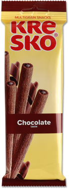 Трубочки "Kresko" шоколад 40г /АВК/