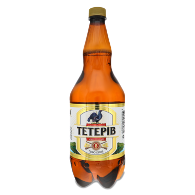 Пиво "Тетерів" Міцне Українське 8% 1.2л /ППБ/