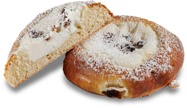 Ватрушка з родзинками ваг.