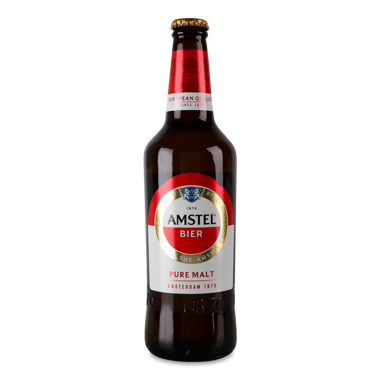 Пиво "Amstel" 0.5л скло