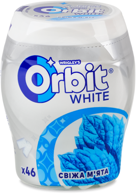 Жув.гум "ORBIT" Bottle Свіжа м'ята 64г