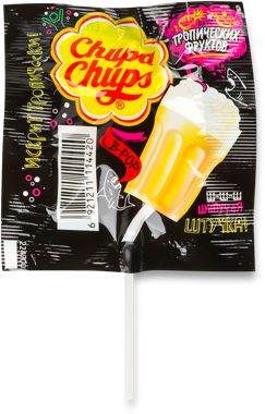 Карамель-шипучка "Chupa Chups" Тропічні фрукти 15г