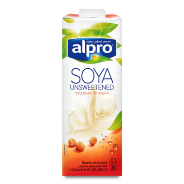 Напій соєвий "Alpro" без цукру 1л 