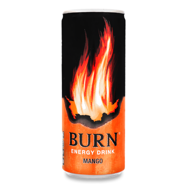 Напій енергет "BURN" Манго ж/б 0.25л /КК/